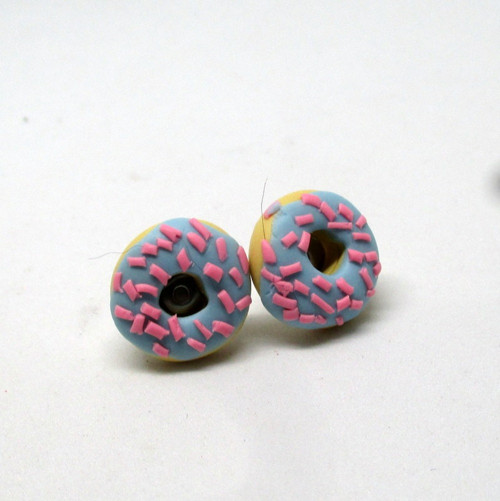 Náušnice donuty - pecky — foto 2