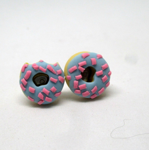 Náušnice donuty - pecky — foto 2