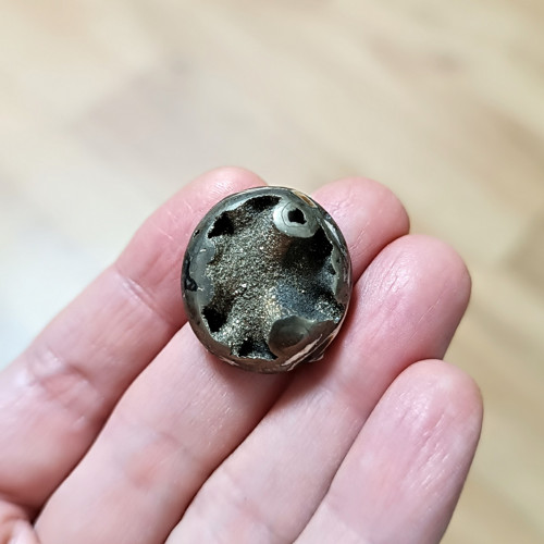 Pyritový Amonit, ID 3439, 24x21 mm — foto 4