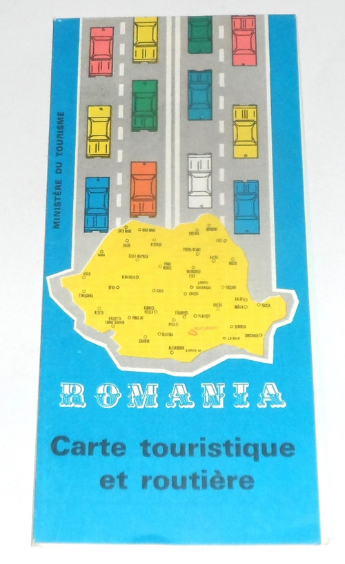 Turistická a silniční mapa • ROMANIA / Rumunsko — foto 5
