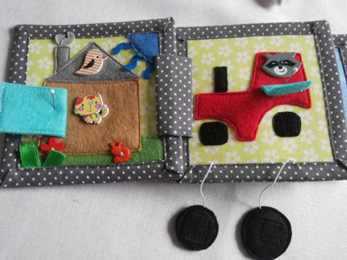 Mini Quiet Book — foto 3