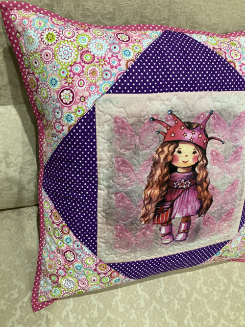 Povlak na polštář patchwork — foto 2