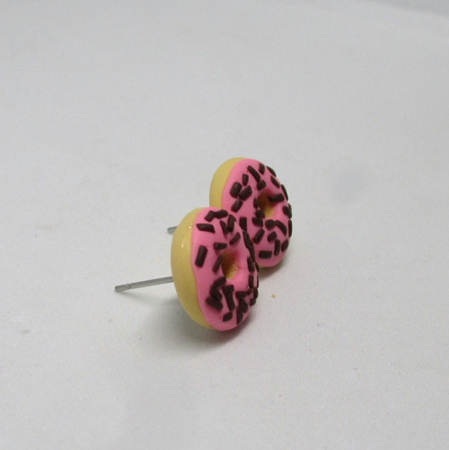Náušnice donuty - pecky — foto 3