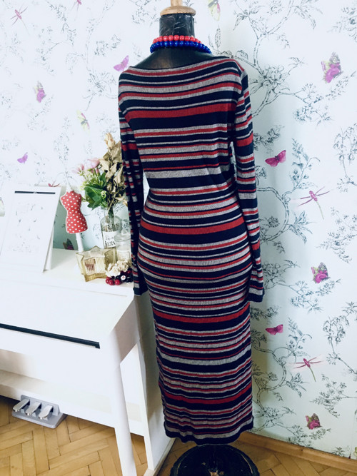 Šaty long stripes — foto 4
