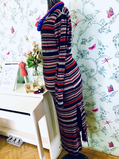 Šaty long stripes — foto 3