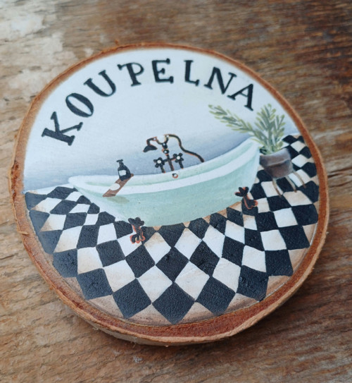 Koupelna - cedulka — foto 2