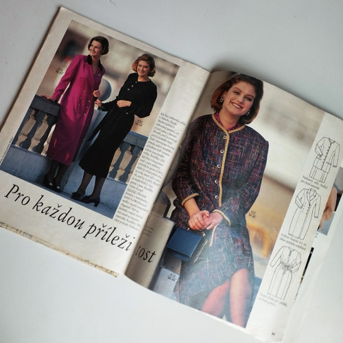 Burda Plus Móda Pro Plnoštíhlé 3/93 — foto 4