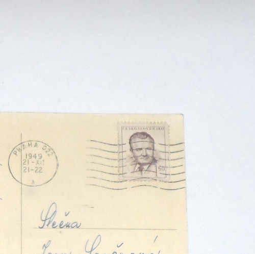 Vánoční POHLEDNICE, Vánoce 1949 — foto 2