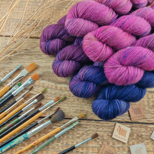 OMBRÉ SET - ručně barvené příze — foto 3