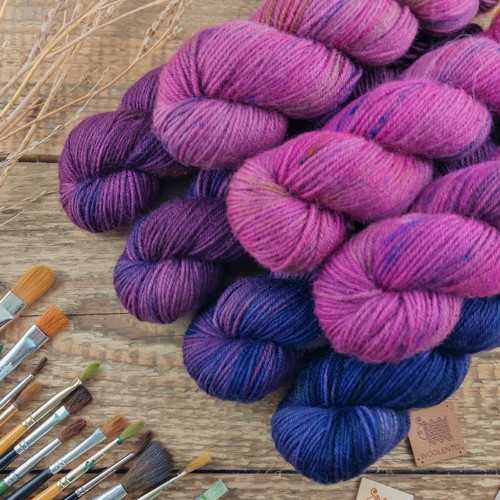OMBRÉ SET - ručně barvené příze — foto 4