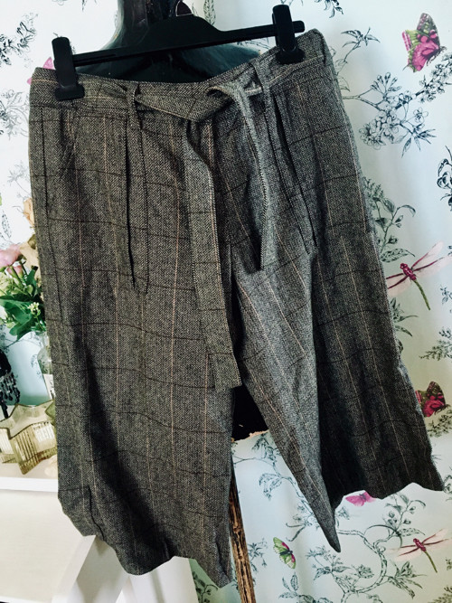 3/4ťáky dandy look tvídové — foto 2