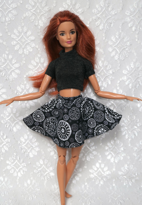 Barbie - kolová sukně — foto 2