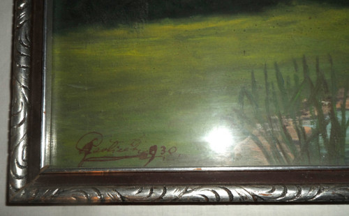 Originál OBRAZ, autor Pavlíček, 1930 — foto 3