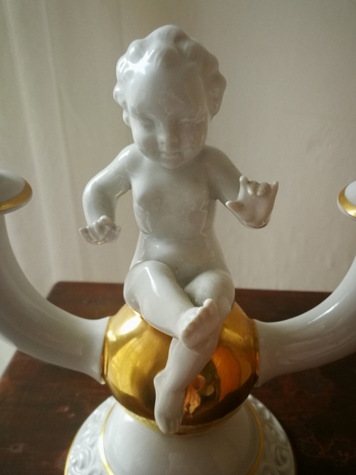 Porcelánový svícen — foto 2