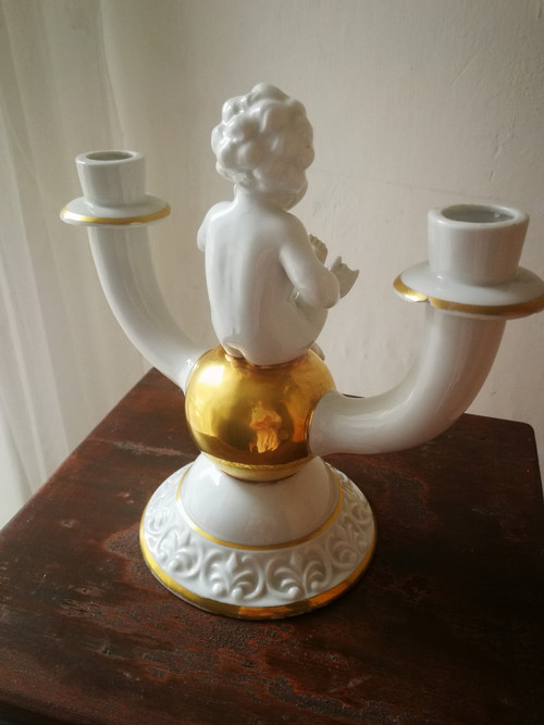 Porcelánový svícen — foto 3