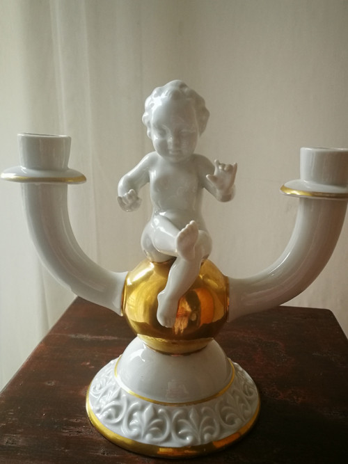 Porcelánový svícen — foto 6