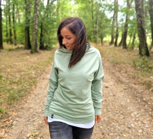 Mátová mikina Cora...XL — foto 2