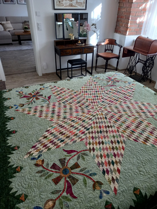 ...Scrappy Star Quilt... — foto 2