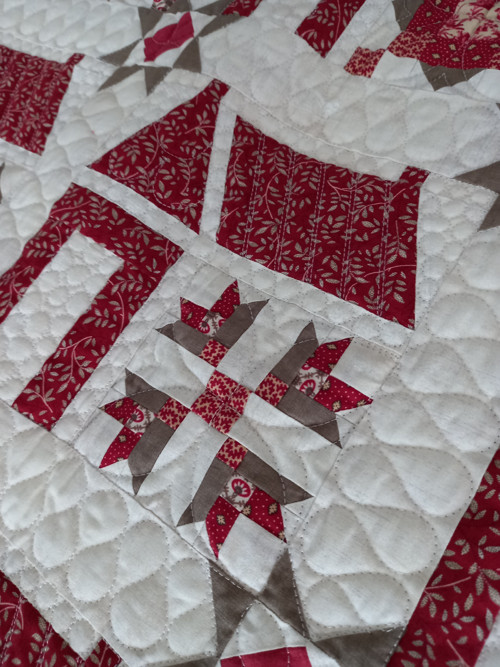 ...Sampler ,,Red House" Quilt... — foto 3