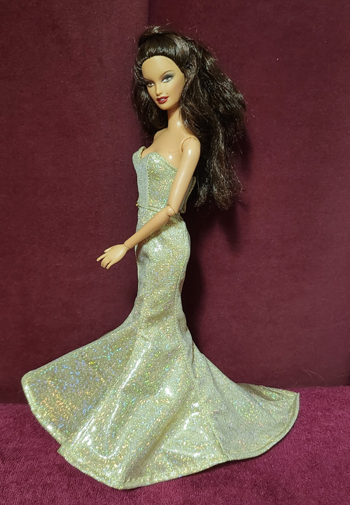 Večerní šaty pro panenku Barbie — foto 2