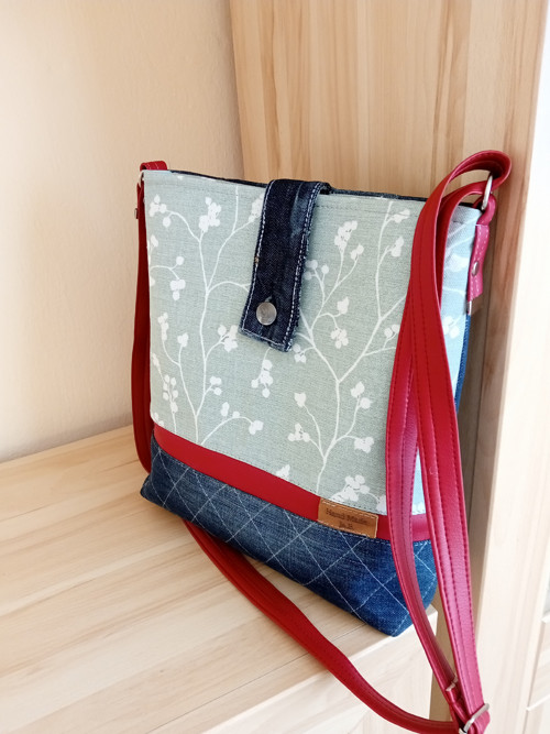 Crossbody - riflová — foto 3