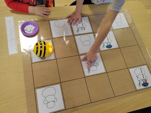 Postav sněhuláka s Bee-bot - programování (PDF) — foto 3