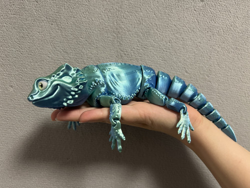 Agama Vousatá - 26 cm - 3D Tisk — foto 2
