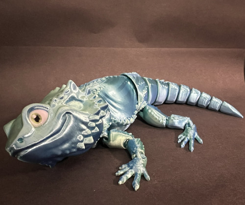 Agama Vousatá - 26 cm - 3D Tisk — foto 4