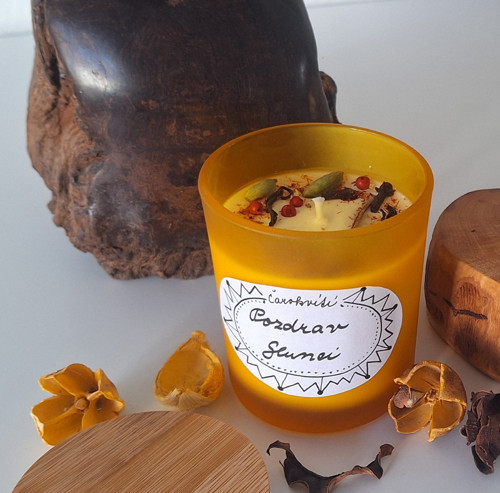 Svíčka "Pozdrav Slunci" — foto 3