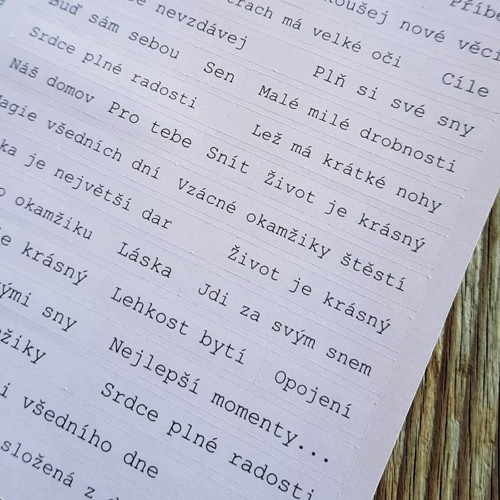 Samolepky - Citáty - České I. — foto 6