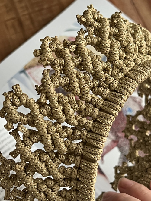 Macramé korunka — foto 5