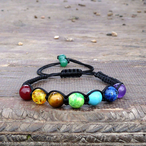 Náramek shamballa - čakry — foto 3