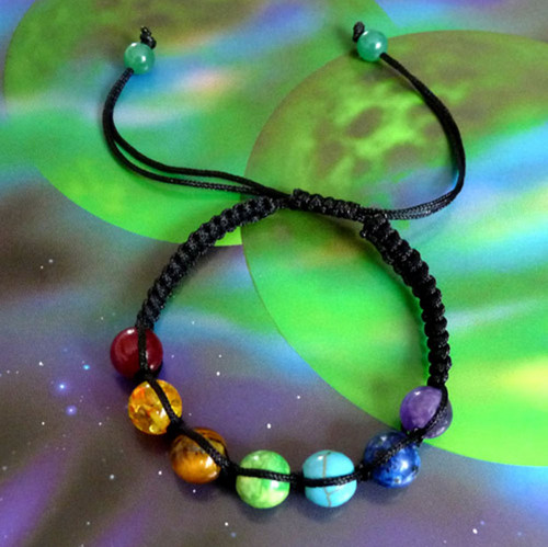Náramek shamballa - čakry — foto 5