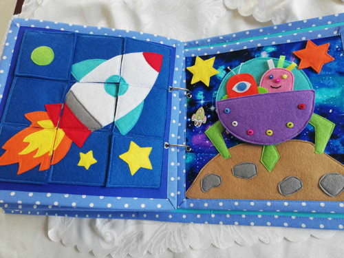 Quiet Book stránka Ufo — foto 4