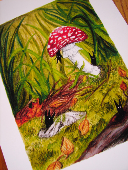 Reprodukce/ tisk/ print: "Muchomůrka" — foto 3