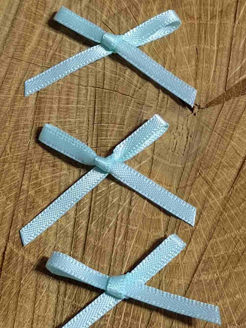 Mašlička 40 mm mint — foto 3