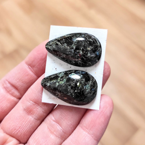 Muskovit - pár, ID 3521, 29x17 mm — foto 3