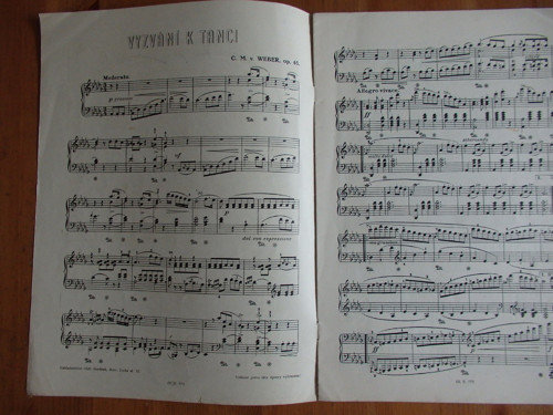 Vyzvání k tanci - noty — foto 2