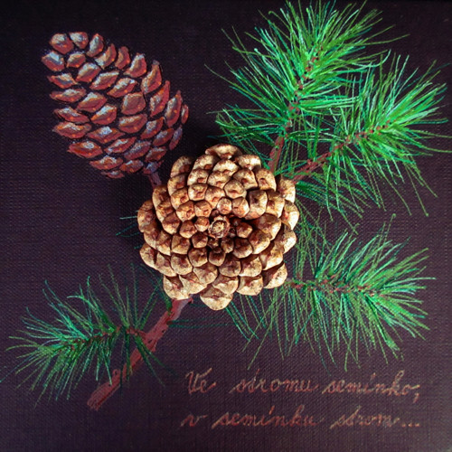 Daruj... V jehličí * šperkovnice, schovka — foto 2