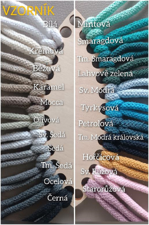 HÁČKOVANÉ KOŠÍKY SET lahvově zelený — foto 6