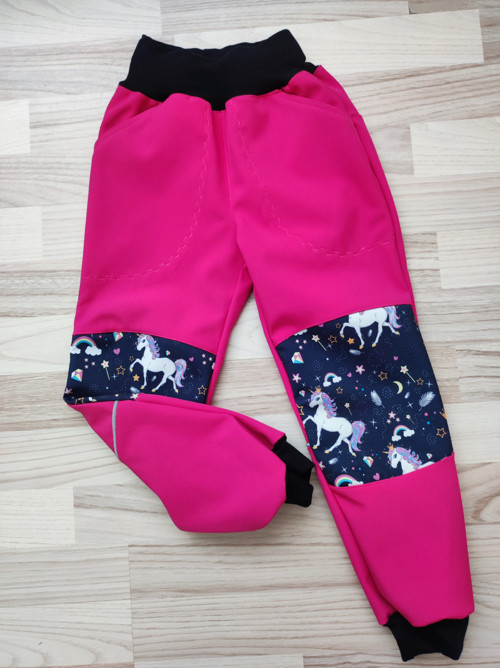Softshellové kalhoty s FLEECEM — foto 2