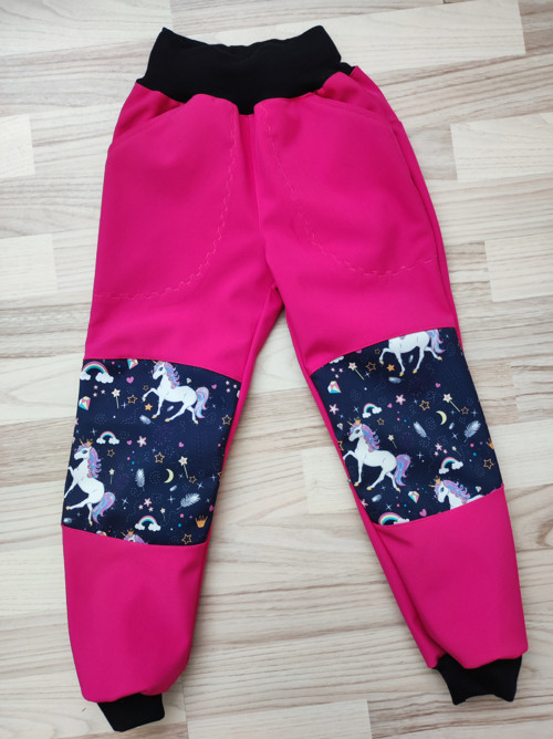 Softshellové kalhoty s FLEECEM — foto 3