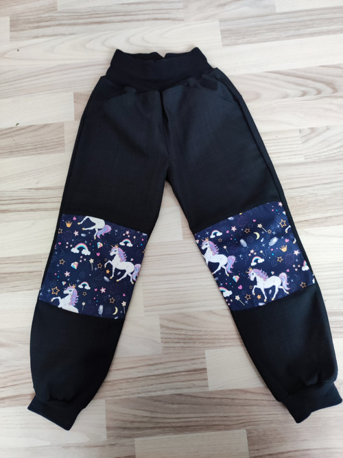 Softshellové kalhoty s FLEECEM — foto 3