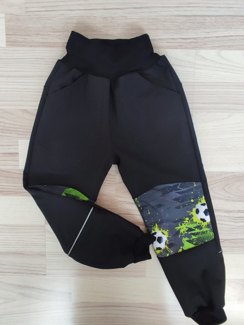Softshellové kalhoty s FLEECEM — foto 3