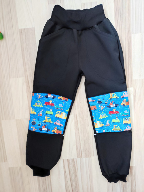 Softshellové kalhoty s FLEECEM — foto 2