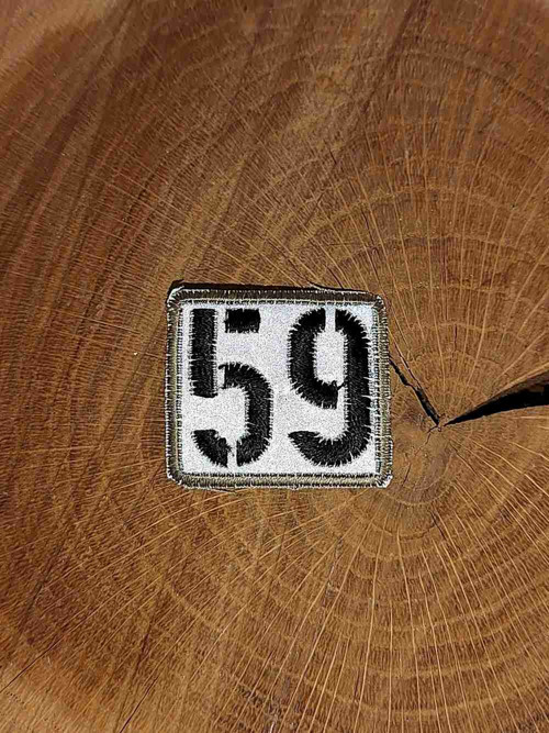 Nažehlovačka reflexní číslo 59 — foto 2