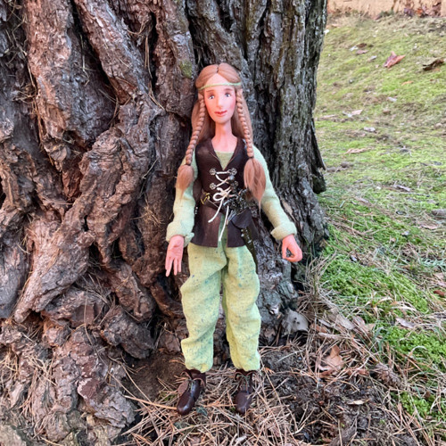 Autorský panáček elf Aine — foto 2