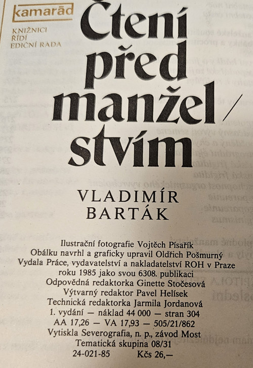 Čtení před manželstvím — foto 3