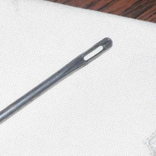 Velká kovová JEHLA 16 cm, atypická — foto 2