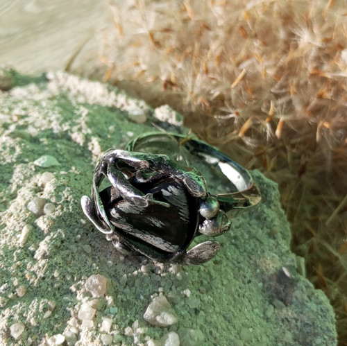 Obsidiánový prsten — foto 4